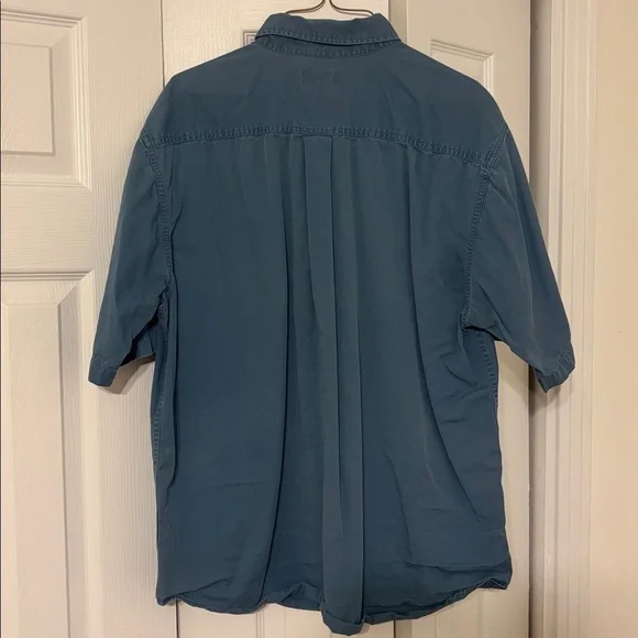 Carhartt Light Blue Button-Up Shirt - Picture 4 of 4